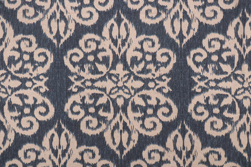 5 Yds  Kravet Fabric Lacefield  Spicer Lapis Cotton Blend  Drapery Upholstery
