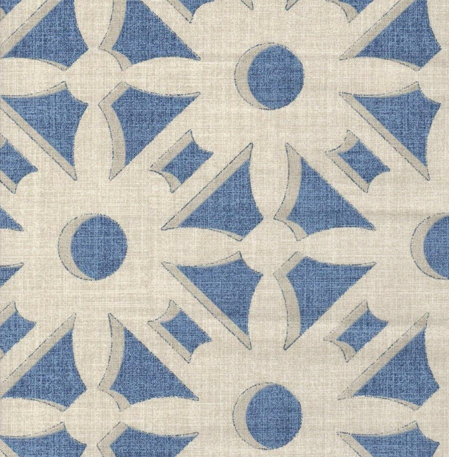 Magnolia Home Fabric Nola Yacht  Cotton Duck  Print  Drapery Upholstery 