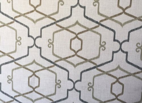 PKaufmann Fabric Keno Boyer Graphite  Drapery Upholstery 