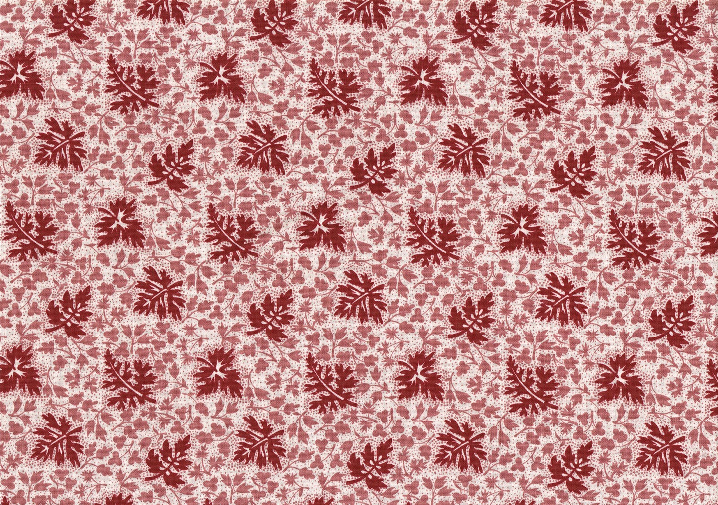 Waverly Fabric Treasure Off White Red Tan Leaves   Cotton Drapery Upholstery  