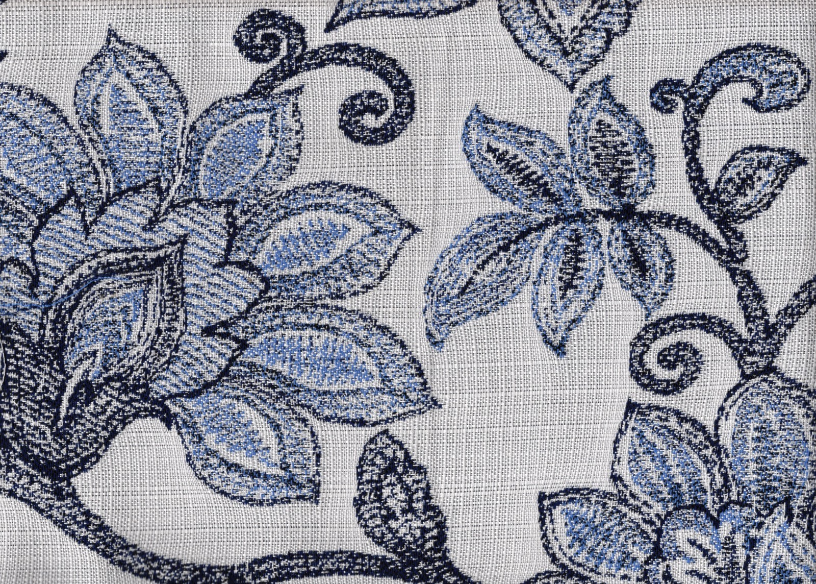 Sunbrella Fabric Embroidered Capri Solution Dyed Acrylic Drapery Upholstery