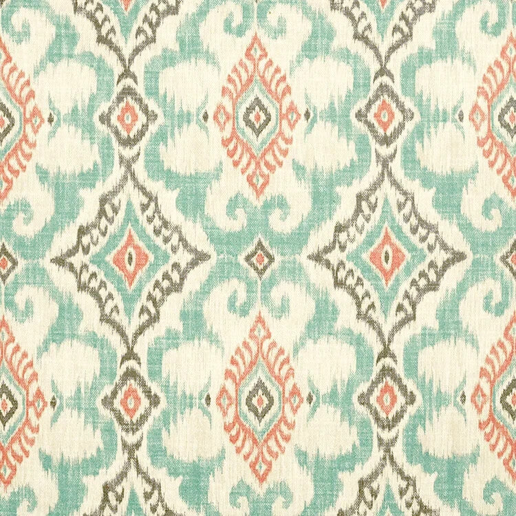 5 Yds Covington Fabric Kantha Surf  Cotton Blend  Drapery Upholstery