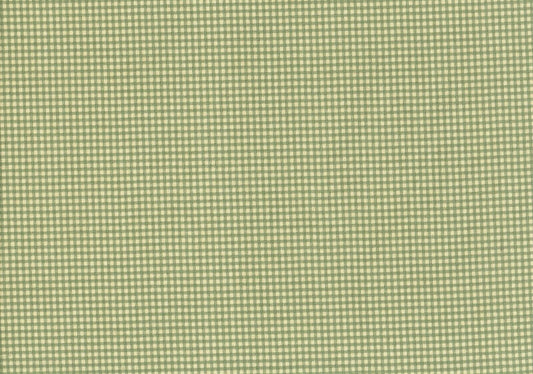 Designer Fabric Green  Check Cotton  Drapery Upholstery 