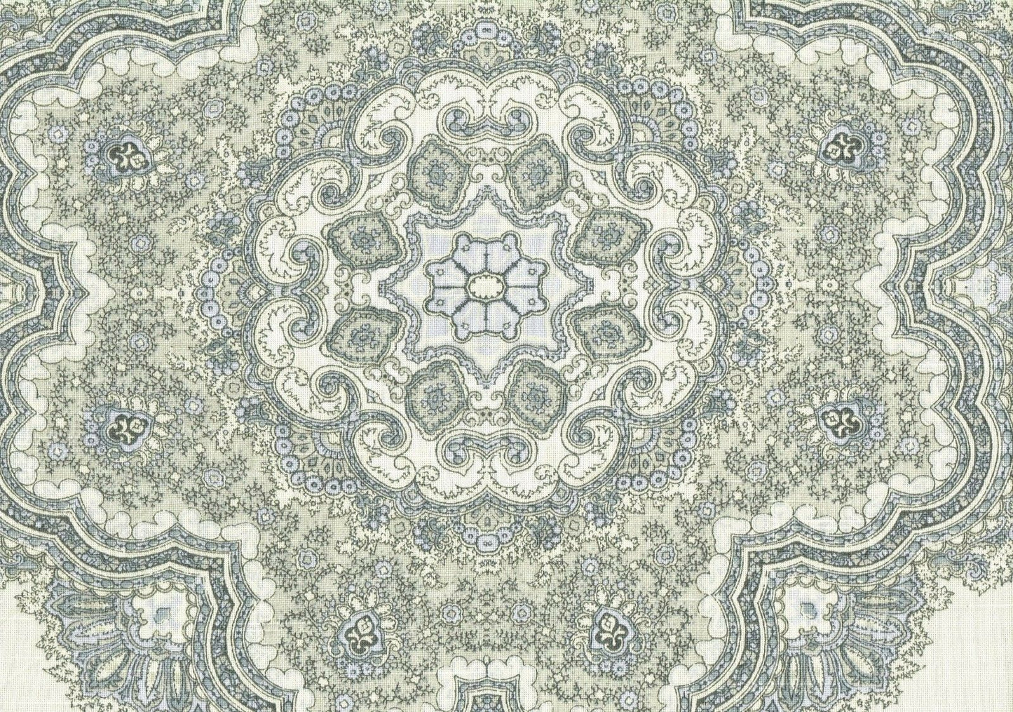 Home Accent Fabric Casablanca Pearl Cotton Gray Light Gray Drapery Upholstery 