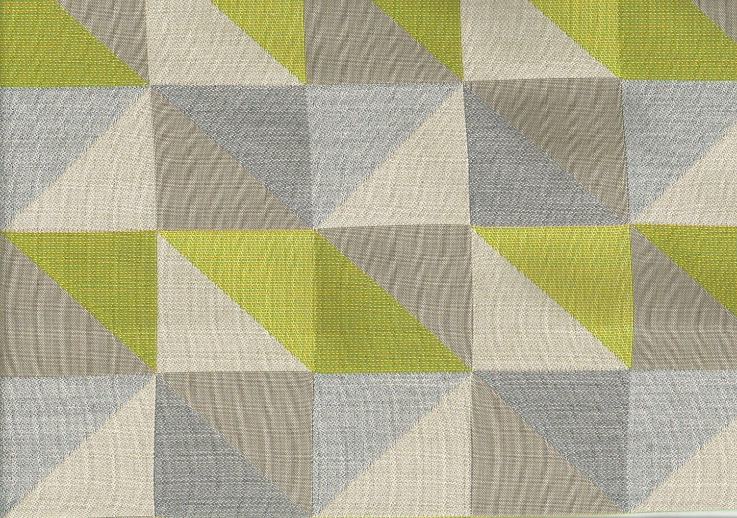 Sunbrella Fabric Crazy Quilt  Lime Solution Dyed Acrylic Drapery Upholstery