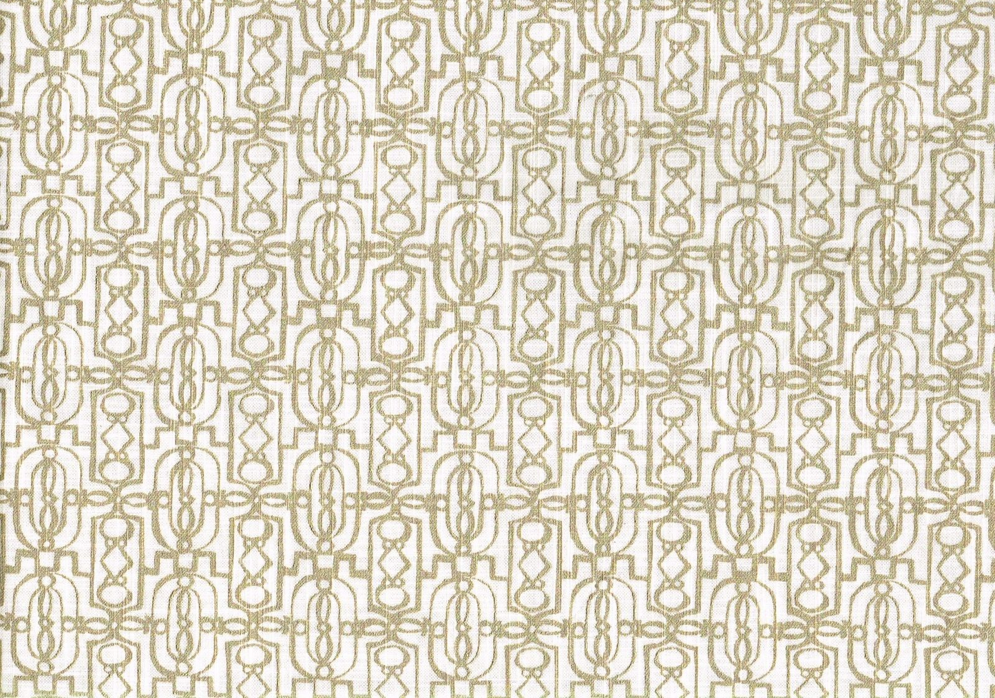 3 yds Lacefield Fabric Lucia Green   Cotton Drapery Upholstery