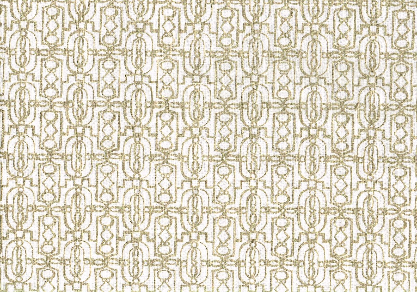 3 yds Lacefield Fabric Lucia Green   Cotton Drapery Upholstery