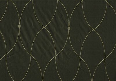 Richloom Fabric  Olive Yellow Poly Silk  Drapery Upholstery  
