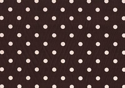 Braemore Brown  Pink Dots Drapery Upholstery Cotton 