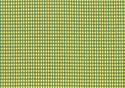 Designer Fabric Green  Yellow Check  Drapery Upholstery  