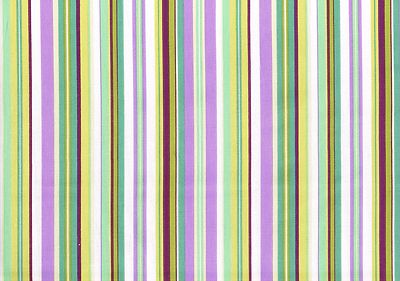 Waverly Fabric  Beach Umbrella Lavender Green Yellow  Cotton Drapery Upholstery 